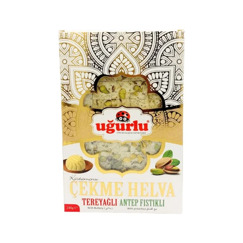 Chałwa maślana cekme z pistacjami 240g