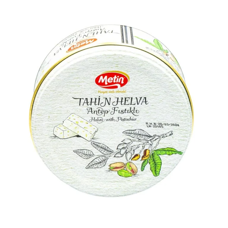 Chałwa z pistacjami w puszce 800g